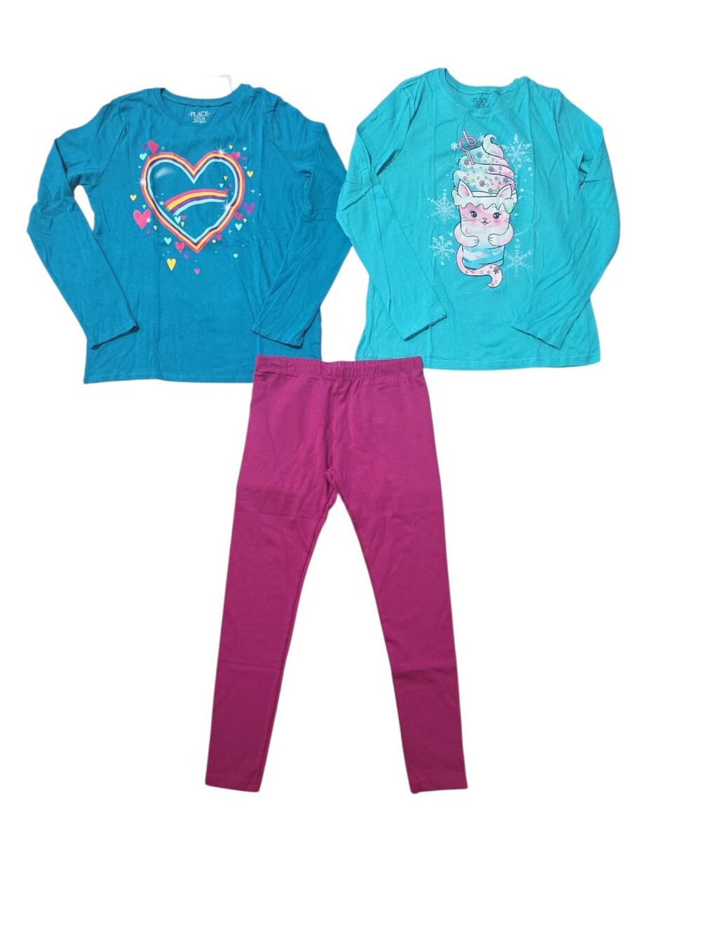 Girls Long Sleeve Shirts/ Pants Size 10/12